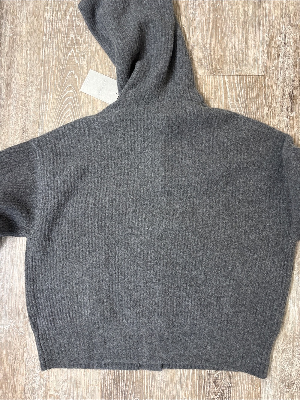 Everlane The Cozy Stretch Hooded Button-Up Cardigan - Picture 5 of 5
